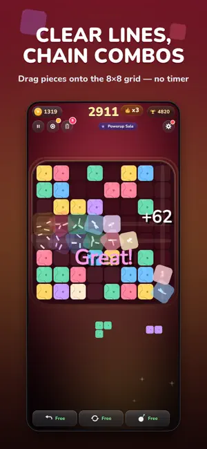Blockora: Daily Block Puzzle screenshot 1