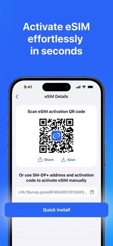 GLOBALCELL FZ: Travel eSIM screenshot