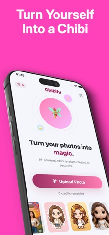 Chibify: AI Chibi Avatar Maker iPhone screenshot