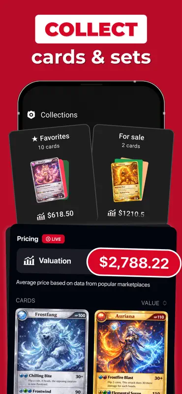 Trading Card Scanner MonPrice screenshot 3 of 6