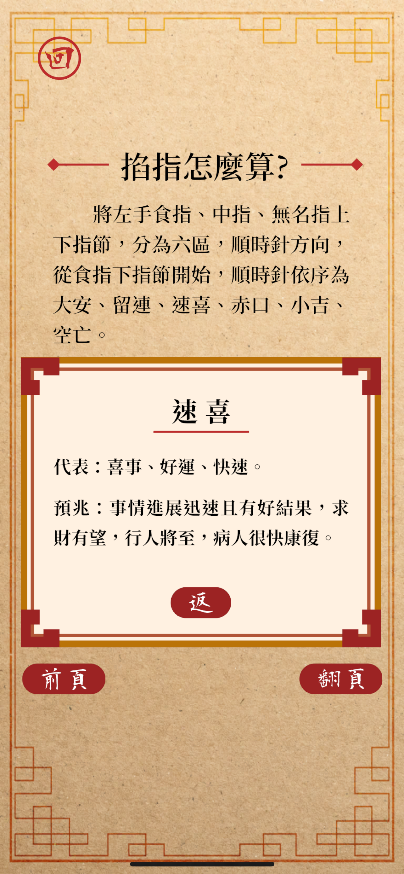 圖解小六壬