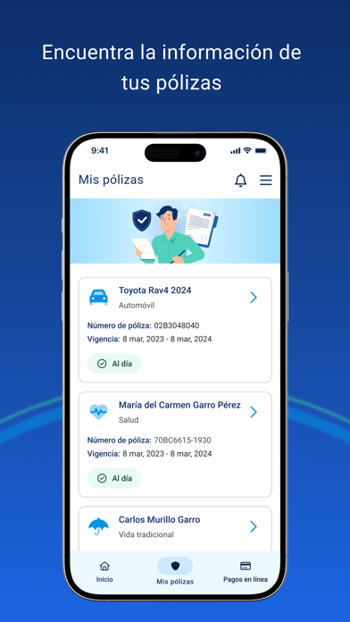 ASSA Compañia de Seguros Screenshot