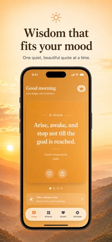 Rise Intention: Daily Quotes Screenshot 2 of 5