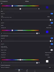 Thunderstorm for Nanoleaf ipad bilder 0