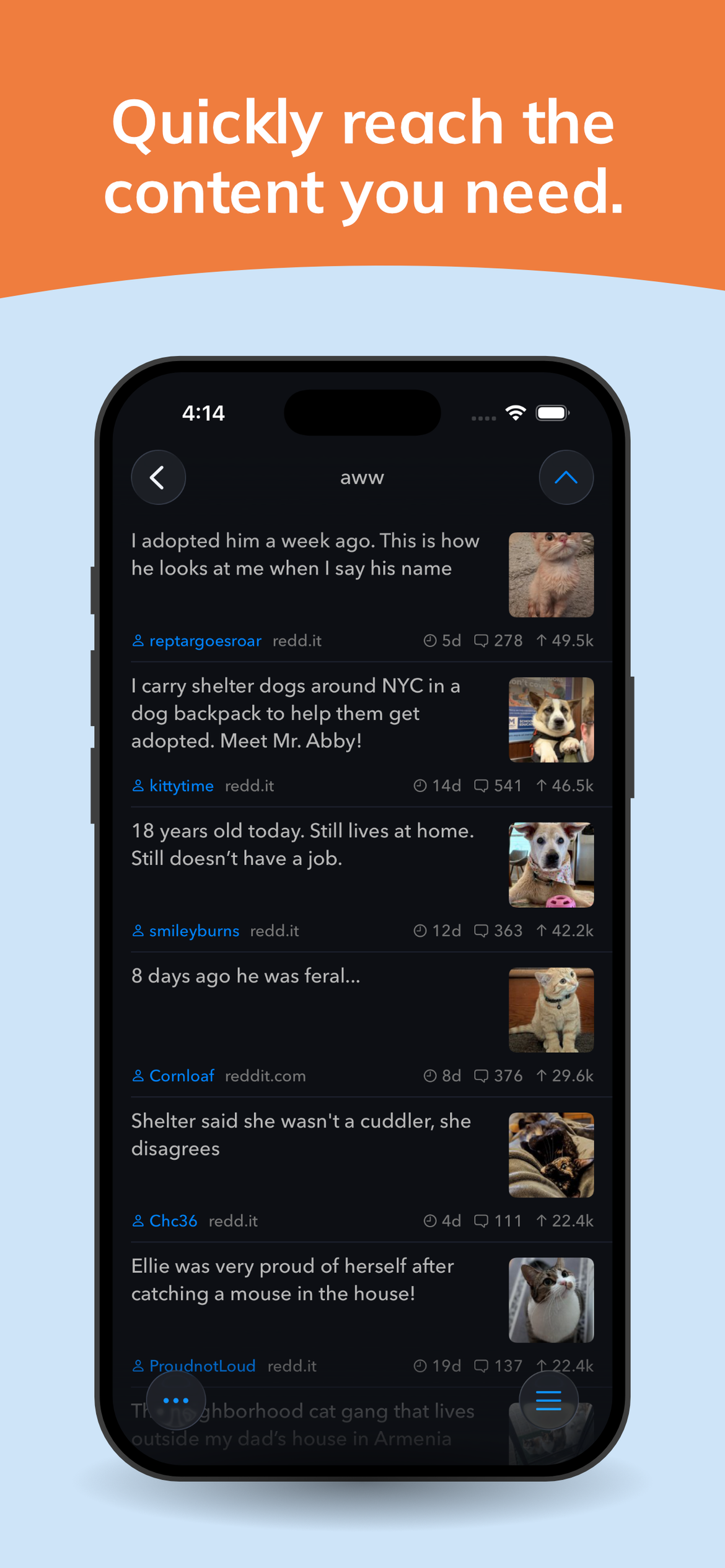 Narwhal for Reddit screenshot 3