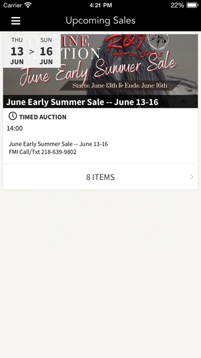 R&J Horse Sales Screenshot 3 - AppWisp.com R&J Horse Sales Screenshot 3 - AppWisp.com