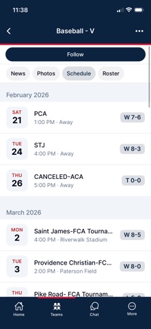 Trinity Wildcats Athletics Screenshot 4 of 4