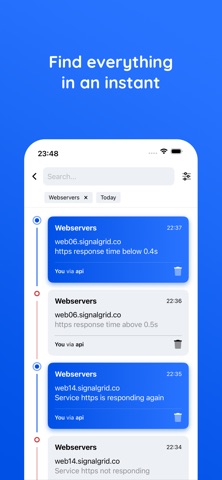 Signalgrid screenshot