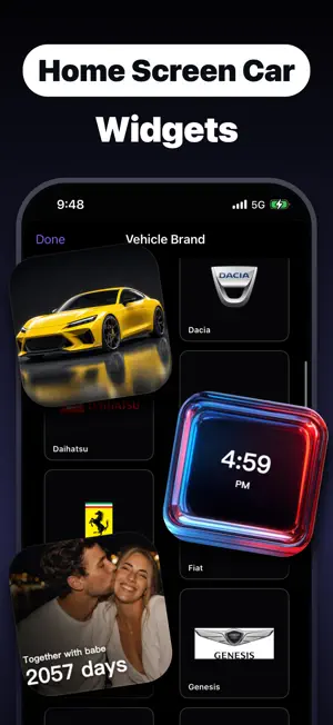 iCar - Car Widgets & Dashboard screenshot 2
