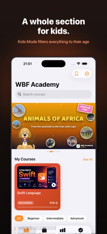 WBF Academy iPhone screenshot