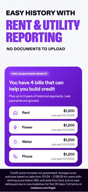 Ava: Build Credit Fast screenshot 4