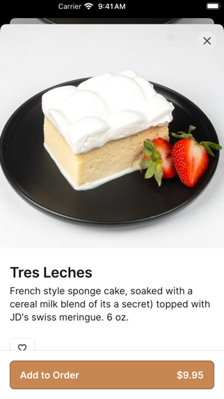 Juan Dulce Desserts LLC iPhone screenshot 3 - Food & Drink app