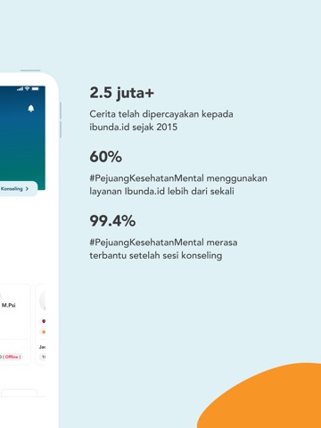 WellMe: Curhat & Konseling iPad screenshot 2