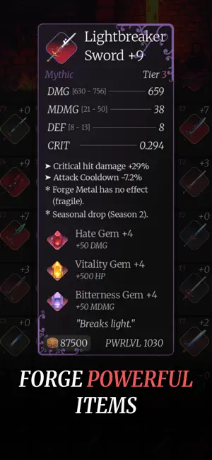 LOOTFALL: Idle Retro RPG screenshot 3