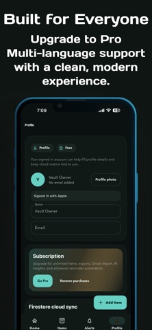 Warranty Vault: Receipt Track iPhone screenshot