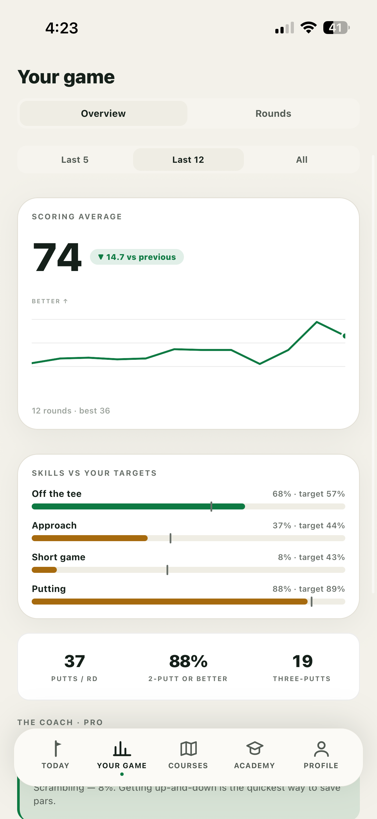 Fairway: Golf GPS & Scores screenshot 2