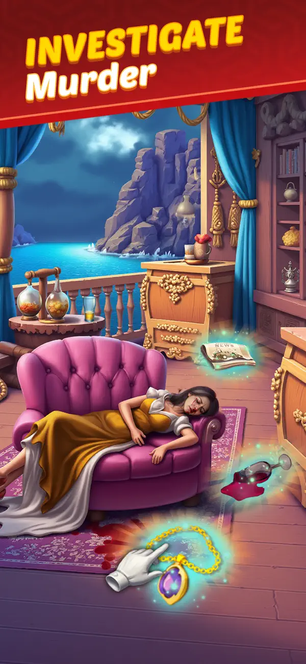 Sherlock: Mystery Merge Hack screenshot 4 - iOS game interface