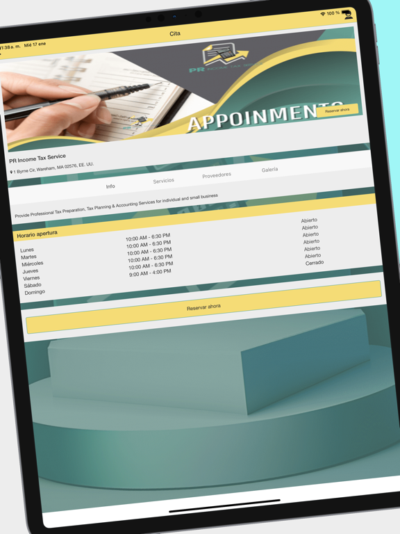 PR Income Tax iPad screenshot 2 - Productivity app