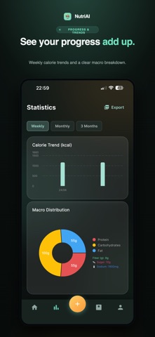 NutriAi: Calori Tracker Screenshot 3 of 5