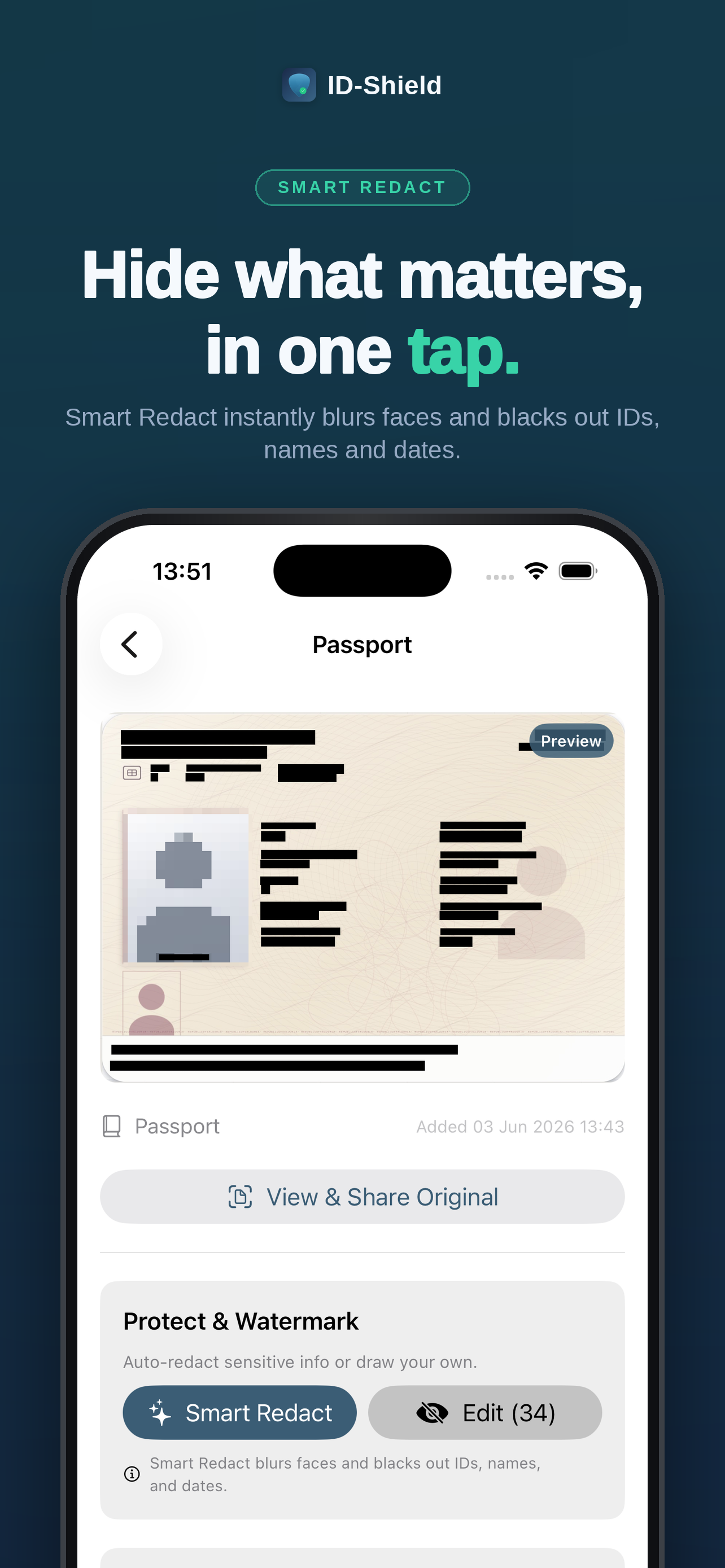 ID-Shield - Keep IDs Secure
