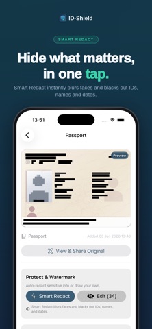ID-Shield - Keep IDs Secure iPhone screenshot