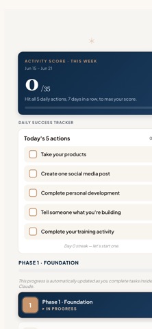 AI Wellness Business iPhone screenshot