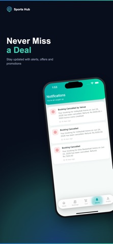 Sporty Hub – Book Sports Venue screenshot