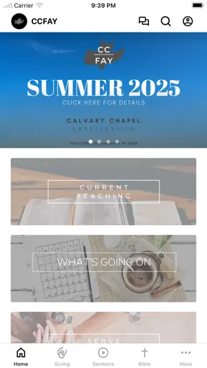 Calvary Chapel Fayetteville screenshot 1