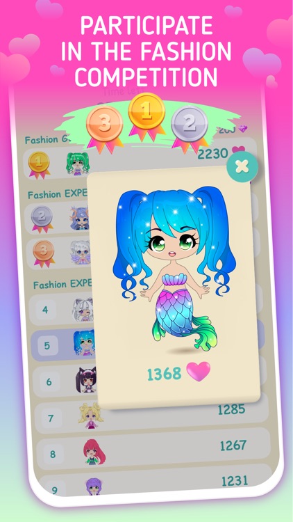 Chibi Doll Maker Dress Up Game screenshot-3