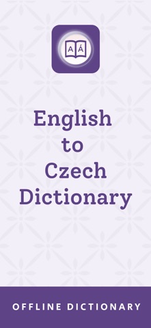 Czech | Czech Dictionary iPhone screenshot