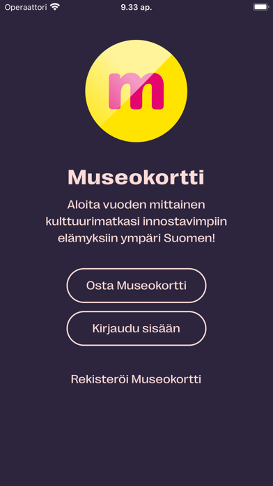 Museokortti Screenshot