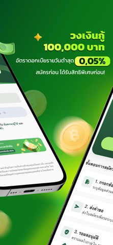 เงินมั่นใจ-สินเชื่อที่ปลอดภัย iPhone screenshot 2