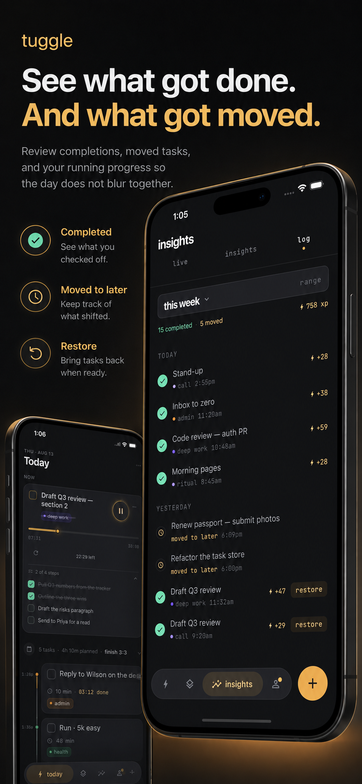 Tuggle: Focus Tasks & Planner screenshot 5
