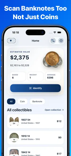 Coin Identifier, Numiscan screenshot 2