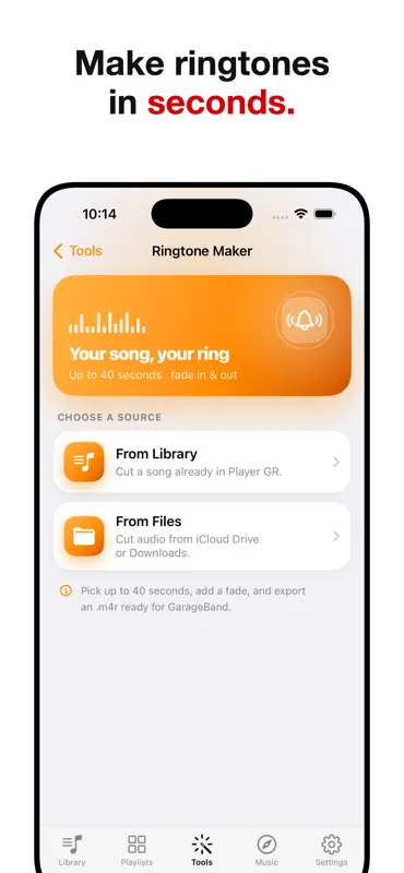 Player GR: Offline Music screenshot 6 of 6