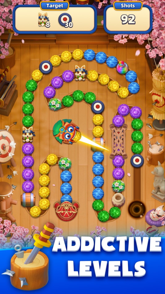 #2. Marble Master (iOS) โดย: Teewee Games