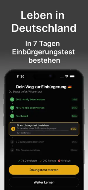 German Citizenship Test 2026 screenshot 1