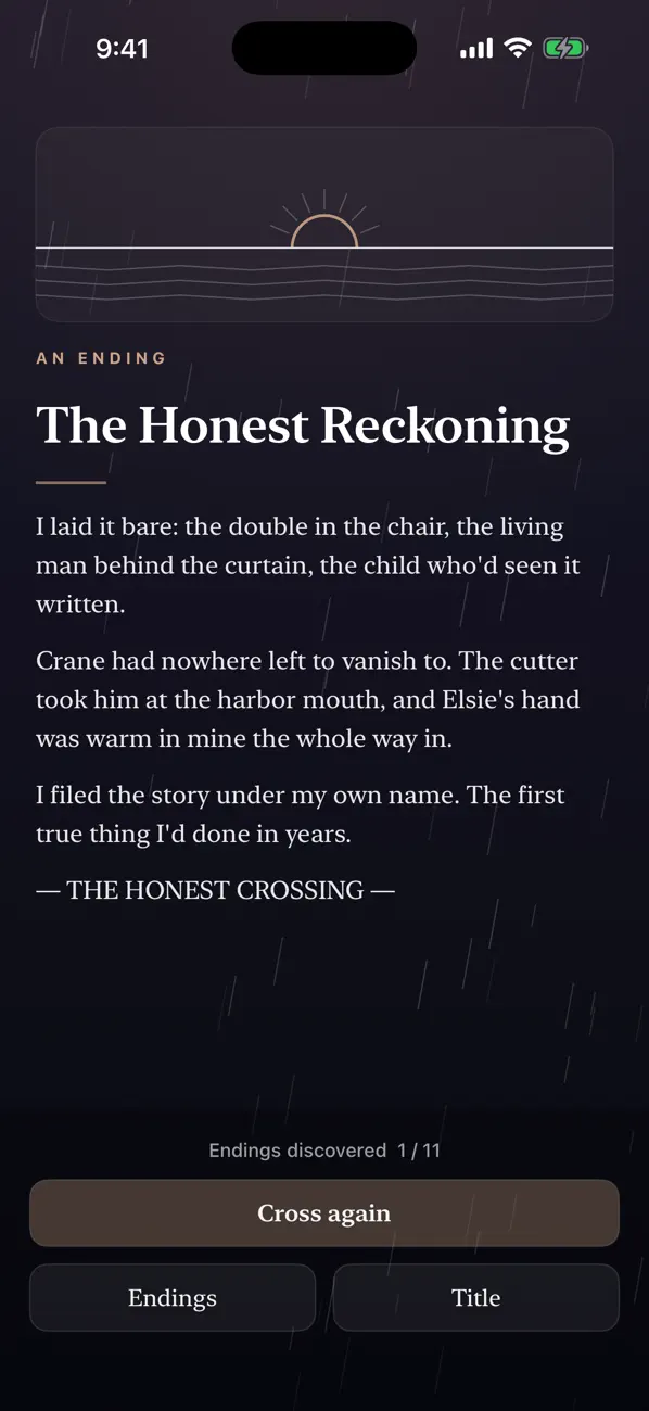 Last Crossing screenshot
