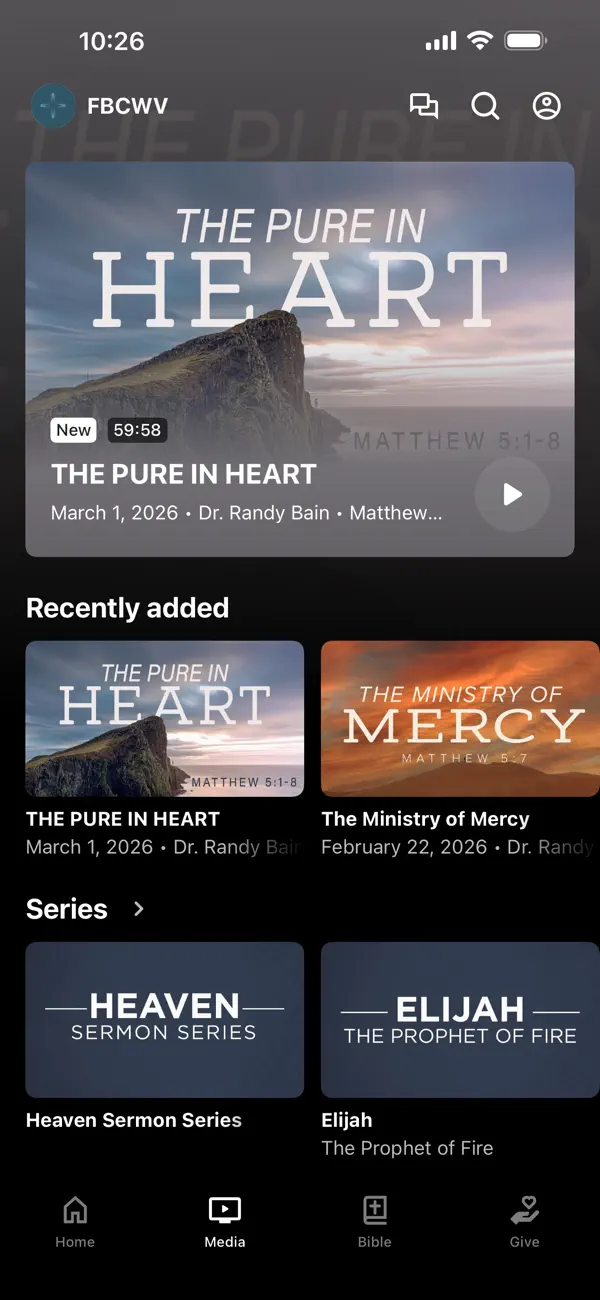 Screenshot #2 pour First Baptist Water Valley