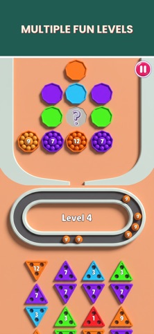 Marble Number Sort Puzzle Screenshot 4 of 5