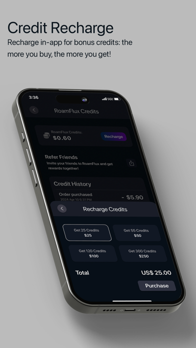 RoamFlux: eSIM for Travel Screenshot