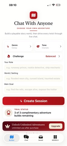 ChatWithAnyone: 离线聊天 screenshot