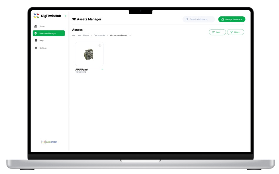 #10. DigiTwinHub (macOS) Podle: Grid Raster Inc.