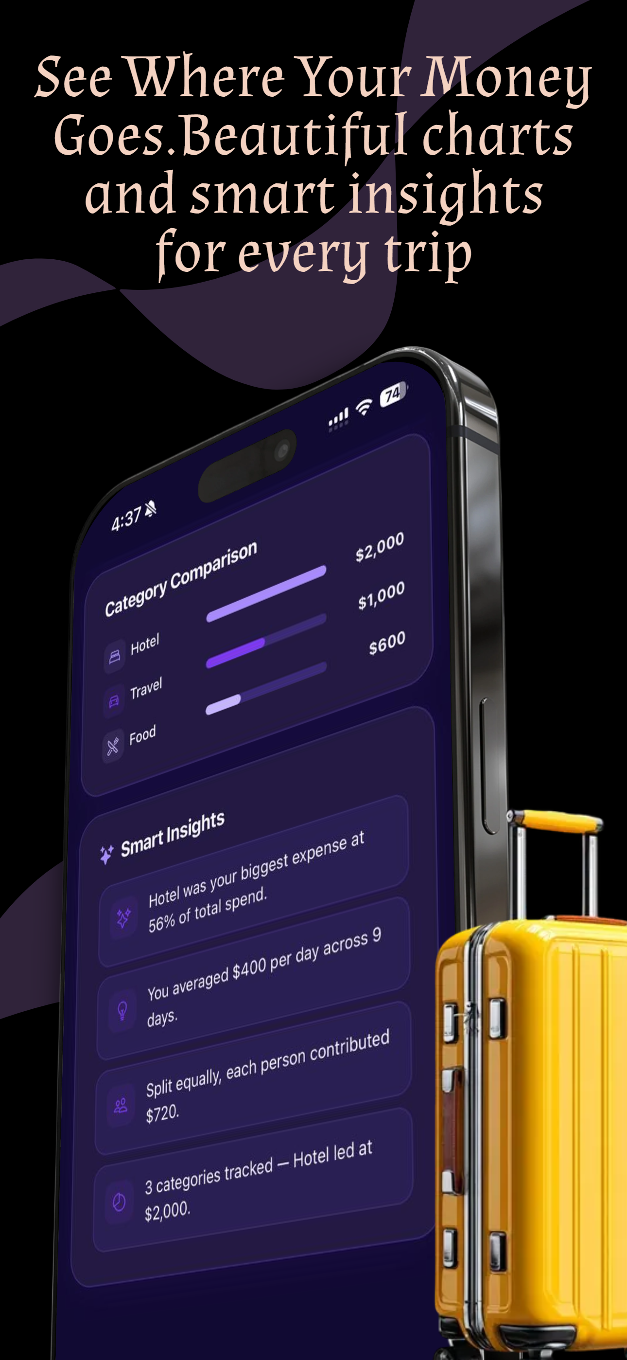 TripLedger - Track Expenses screenshot 2