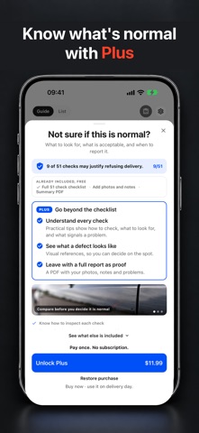 TSL Check: Delivery Checklist Screenshot 7 of 7
