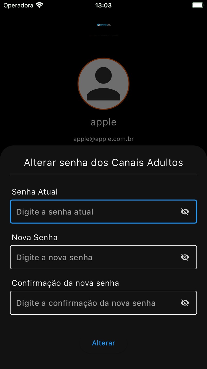 iPhone screenshot