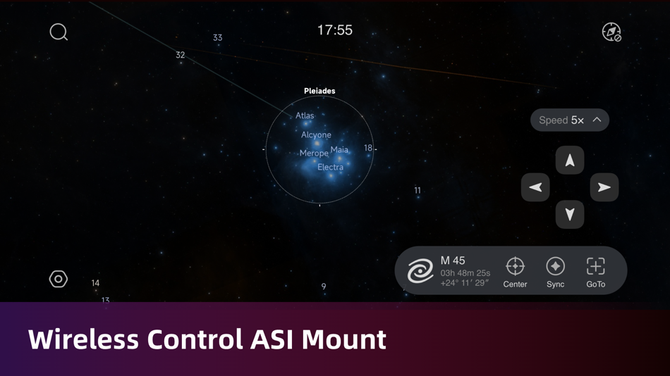 #4. SkyAtlas (iOS) 由: SuZhou ZWO Co., Ltd
