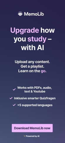 MemoLib: Audio Learning App Screenshot 6 of 6