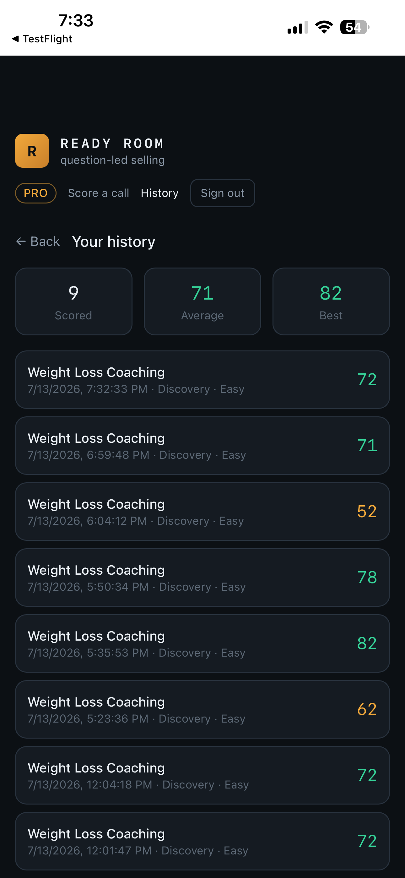 Ready Room: Sales Trainer screenshot 5