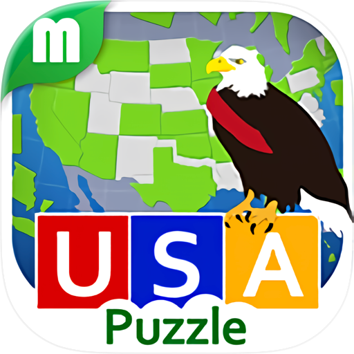 USA Map Puzzle HD